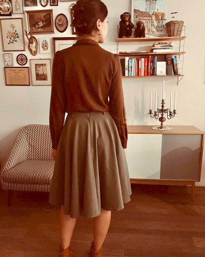 Circle Skirt Grün